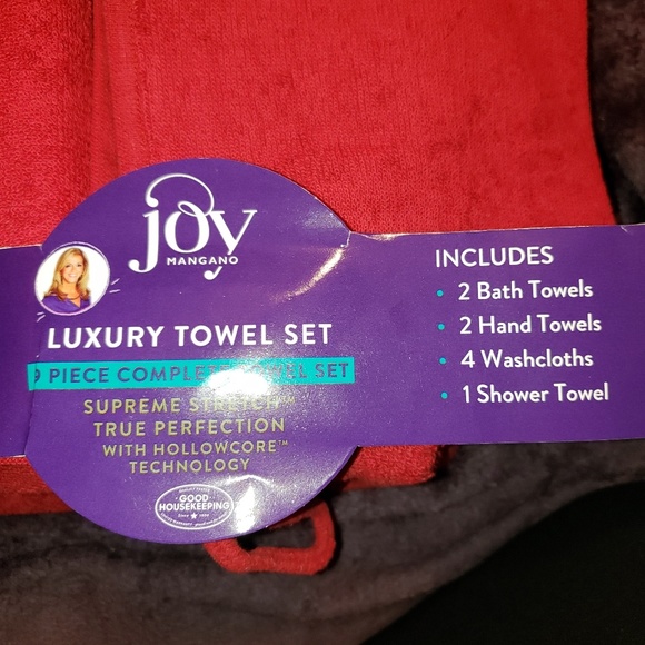 Joy Mangano Bath Joy Mangano Luxury 1 Piece Towel Set Poshmark